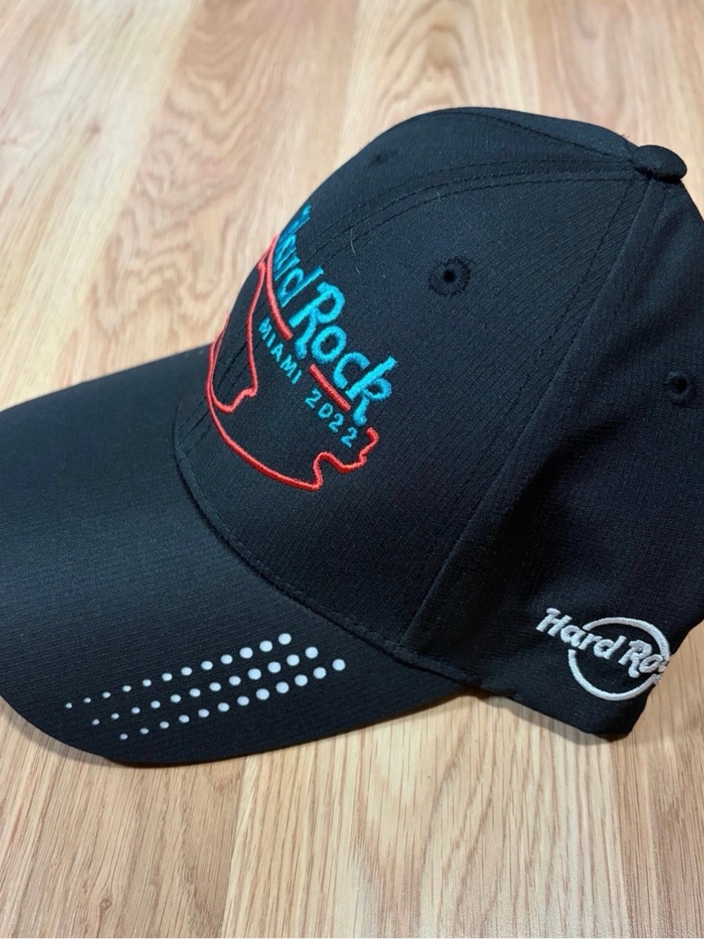 Hard Rock Miami 2022 F1 Racing Hat Cap Black Pink MIA International Autodrone - Picture 5 of 5